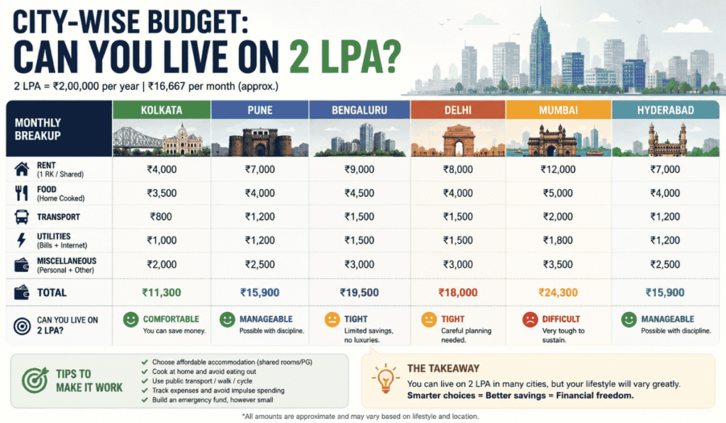 2 LPA In Hand Salary