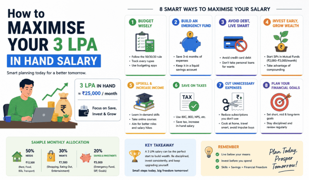 3 LPA In Hand Salary