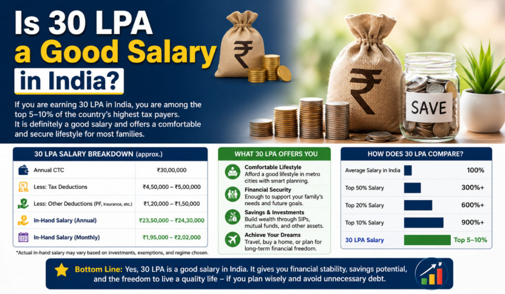 30 LPA In Hand Salary