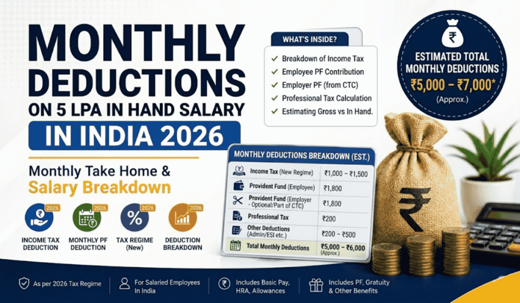 5 LPA In Hand Salary