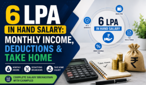 6 lpa in hand salary