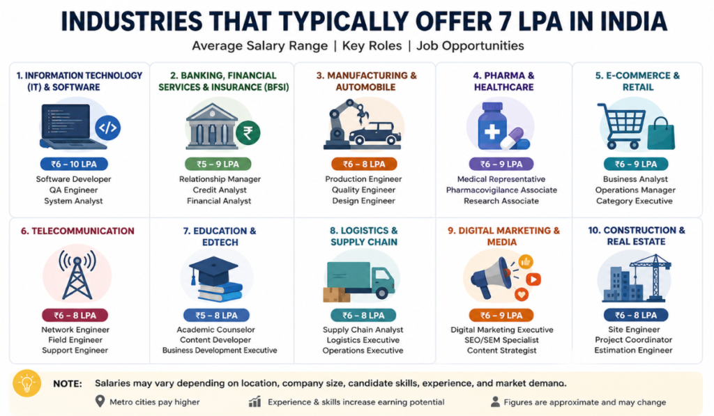 7 LPA In Hand Salary