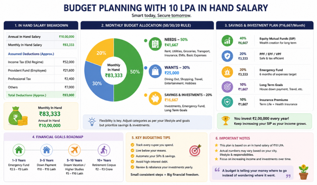 10 LPA In Hand Salary