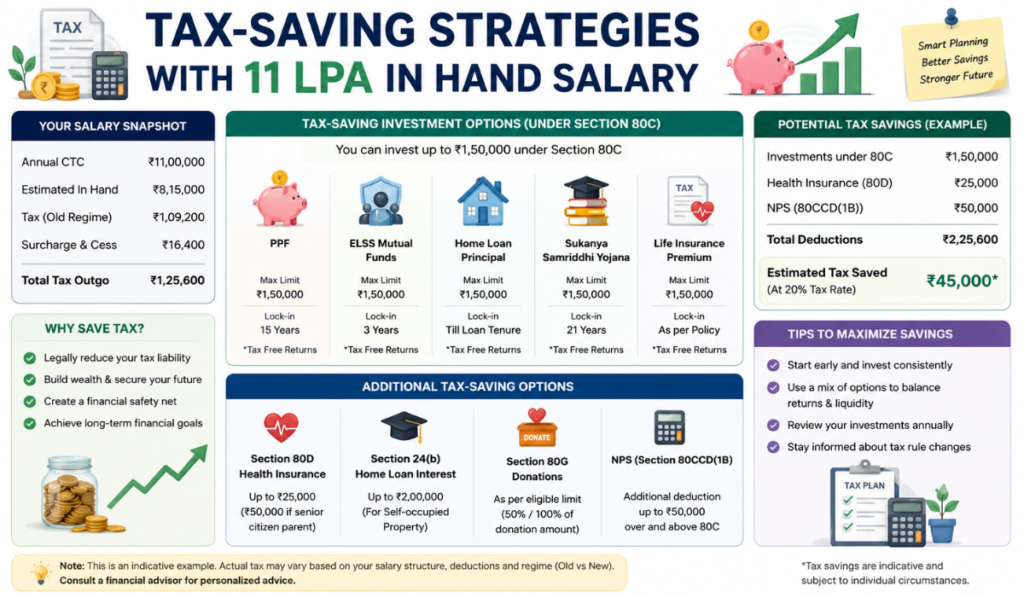 11 LPA In Hand Salary