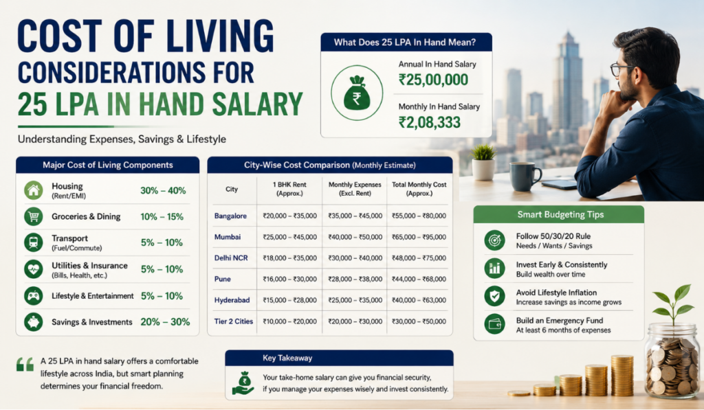 25 LPA In Hand Salary 
