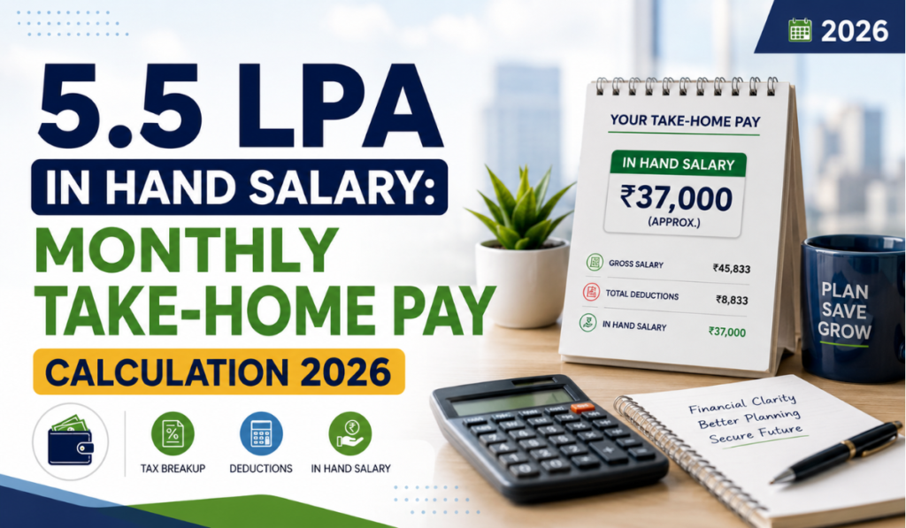 5.5 LPA In Hand Salary