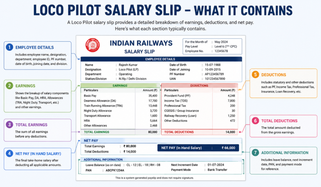 Loco Pilot Salary