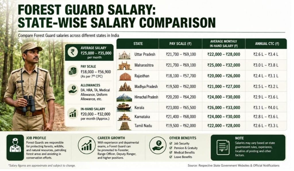 Forest Guard Salary