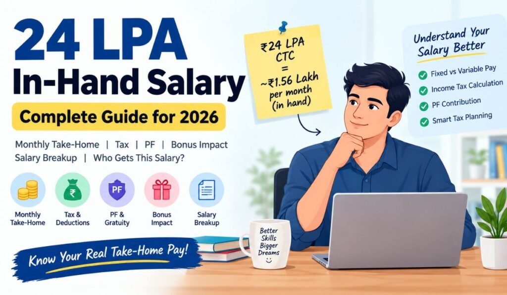 24 LPA In Hand Salary