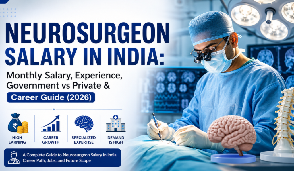 Neurosurgeon Salary in India