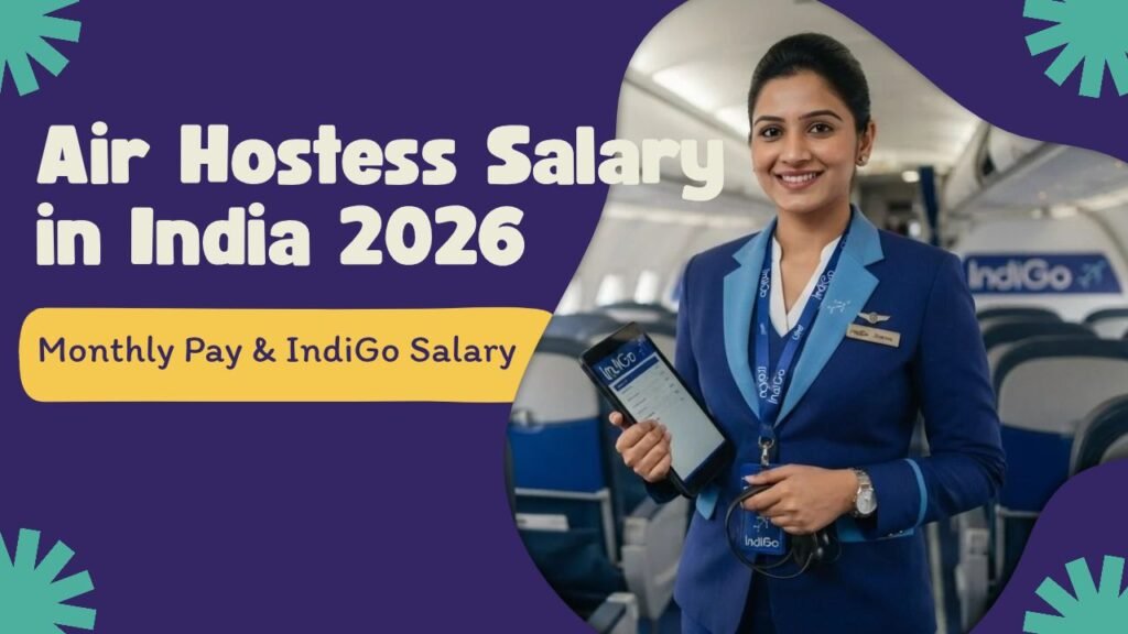 Air Hostess Salary In India